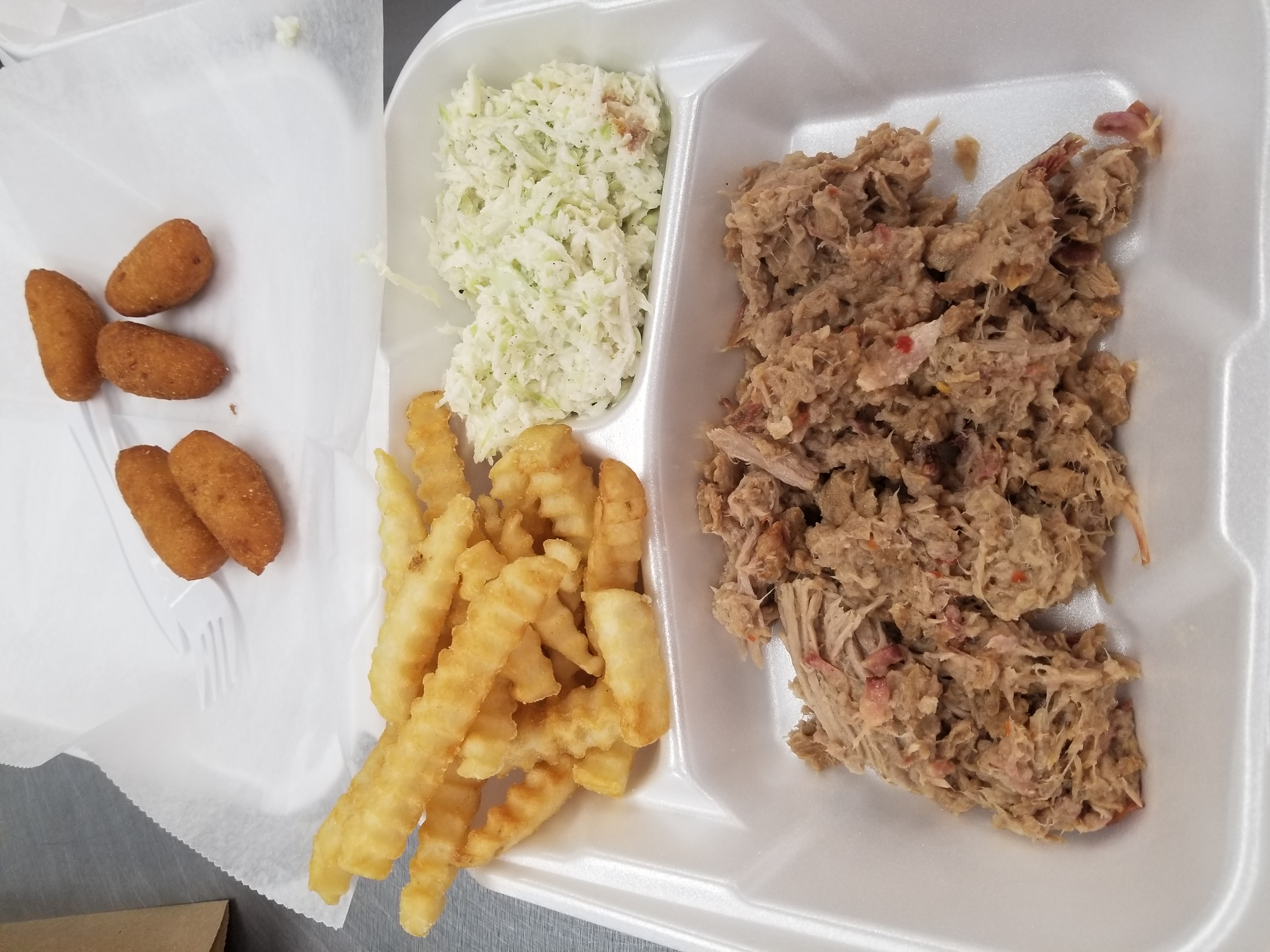 Order BBQ plate food online from Grill 46 store, Durham on bringmethat.com
