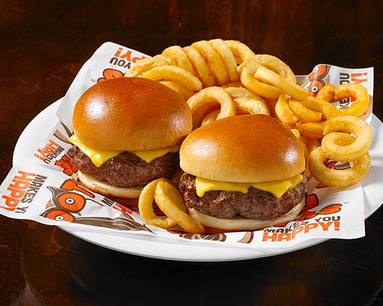 Order Kids Burger Sliders food online from Hooters store, Fayetteville on bringmethat.com