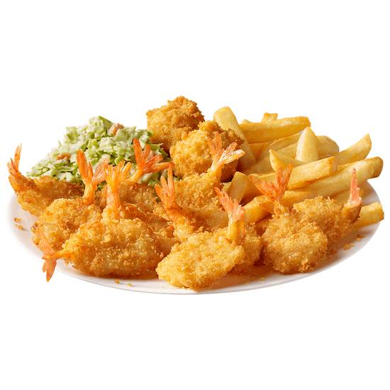 Order 10 Piece Butterfly Shrimp Meal food online from Captain Ds Seafood Restaurants store, Birmingham on bringmethat.com
