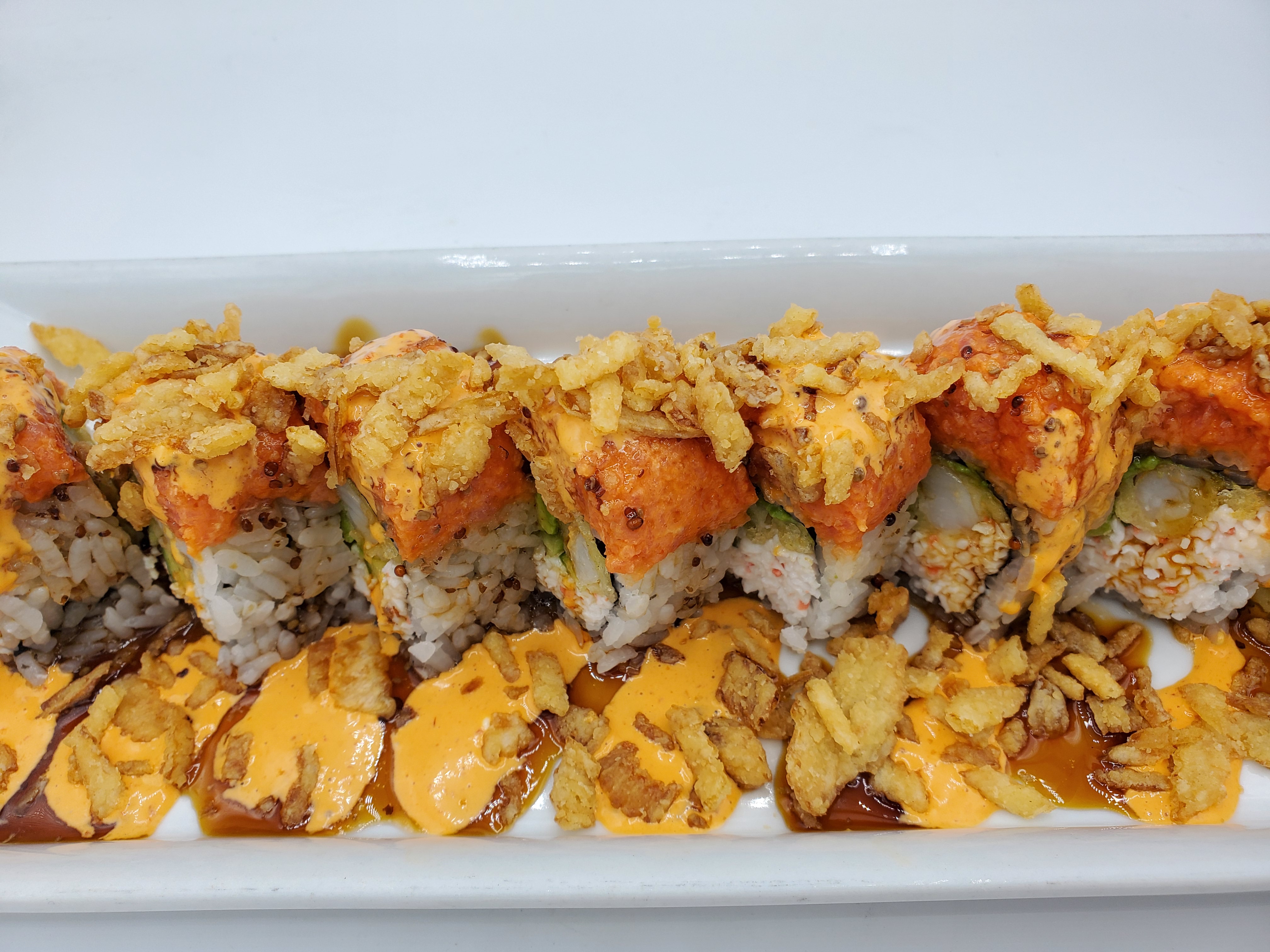 Order Double Crunch food online from Jikan Japanese Restaurant store, Ontario on bringmethat.com