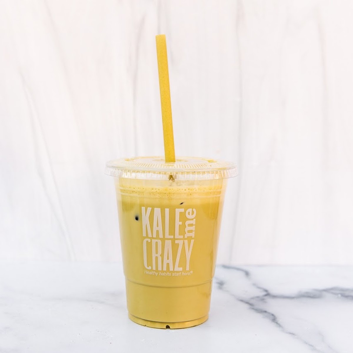 Order Matcha Iced Latte food online from Kale Me Crazy store, Brookhaven on bringmethat.com