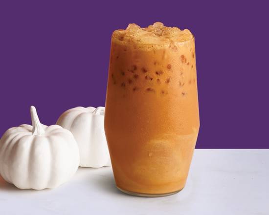 Order Iced Lattes|Pumpkin Iced Latte food online from The Coffee Bean & Tea Leaf store, Century City on bringmethat.com