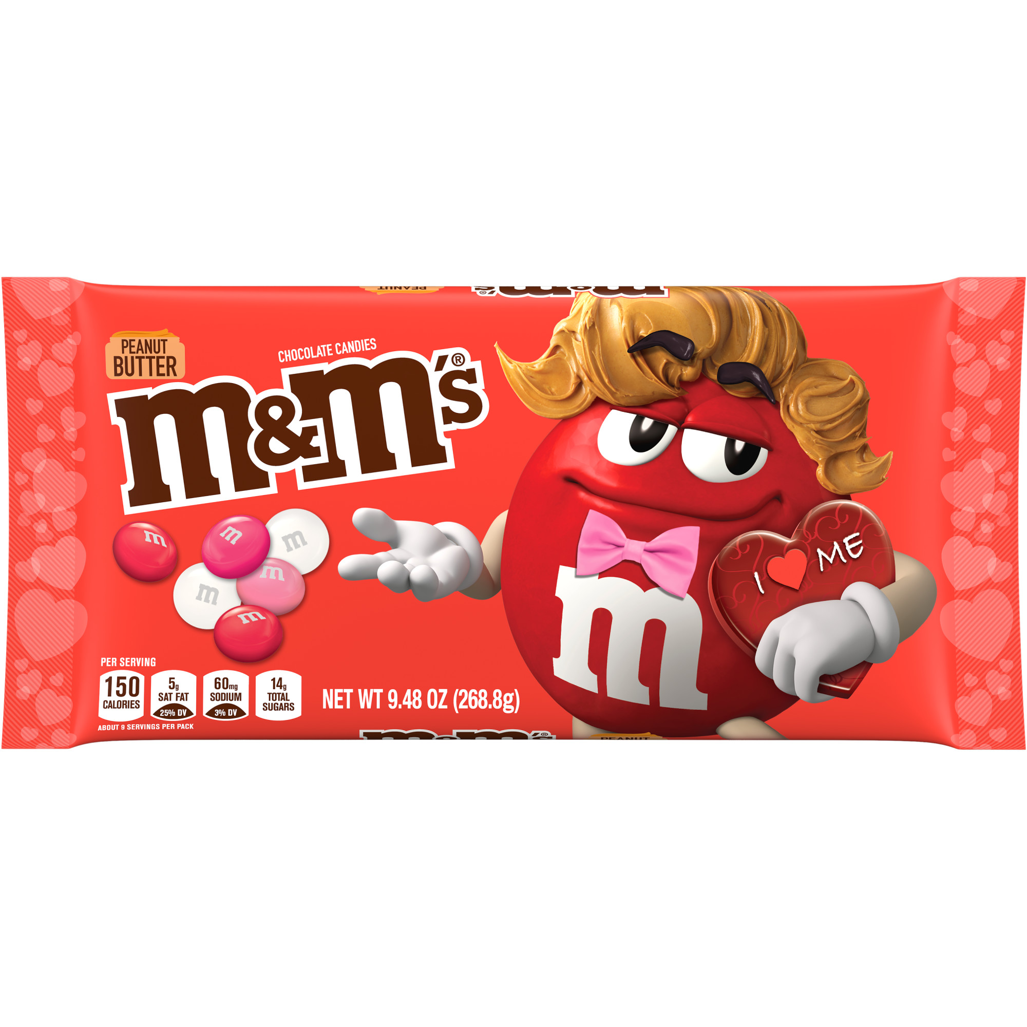 Order M&M's Peanut Butter Chocolate with Valentine Messages - 9.48 oz food online from Rite Aid store, MILLER PLACE on bringmethat.com