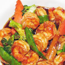 Order H11. Hunan Shrimp food online from China Garden store, Hackettstown on bringmethat.com