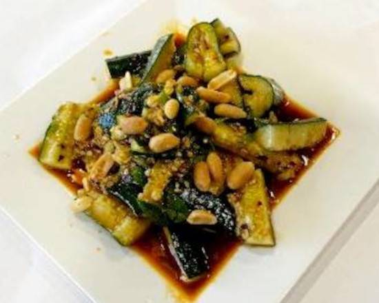 Order Cucumber w. Garlic Sauce 凉拌黄瓜 ️️ food online from New Sichuan store, Winston-Salem on bringmethat.com