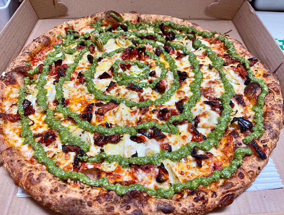 Order ARTIPESTO 10" food online from Bitcoin Pizza store, Seattle on bringmethat.com