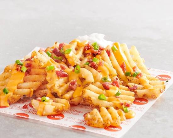 Order Waffle Fries Loaded food online from Hoots store, Cicero on bringmethat.com