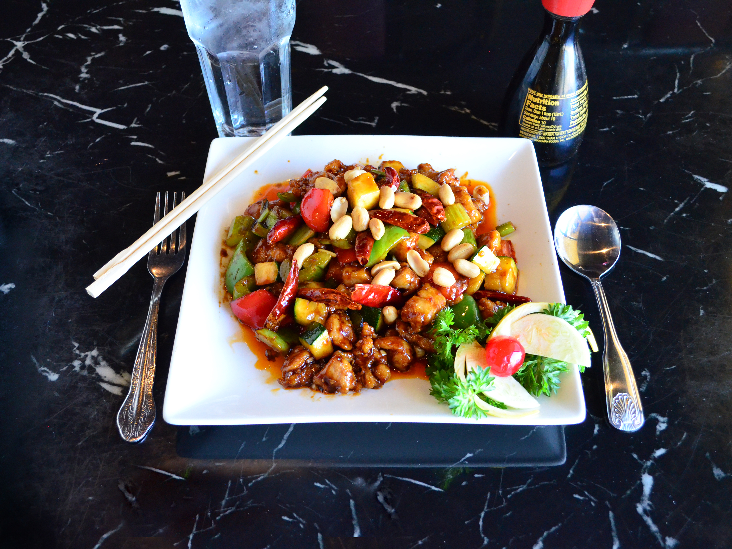 Order Kung Pao Chicken food online from Jing Jing Chinese Cuisine store, Rocklin on bringmethat.com