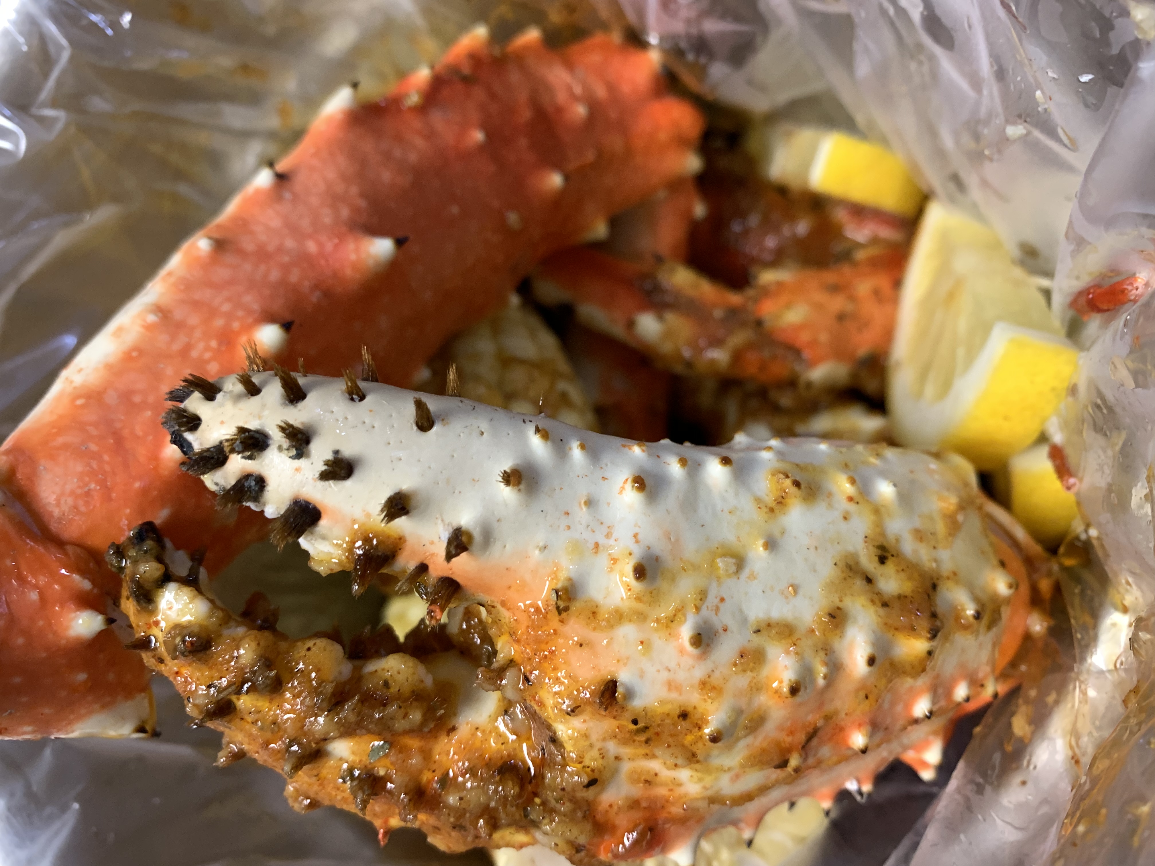 Order King Crab Legs  food online from Cajun Seafood House store, Los Angeles on bringmethat.com