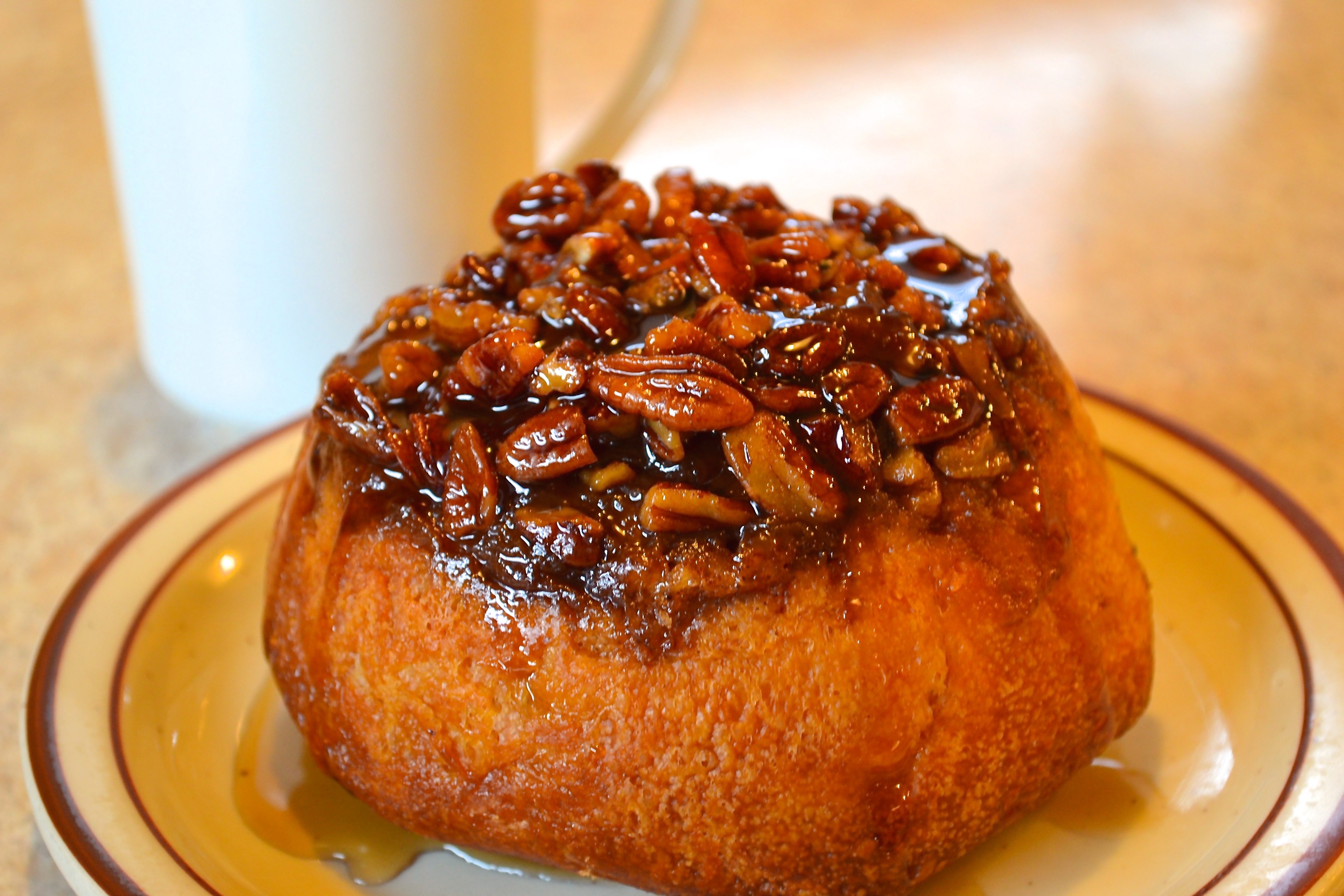 Order Homemade Toasted Pecan Roll food online from Papa G store, Huntley on bringmethat.com
