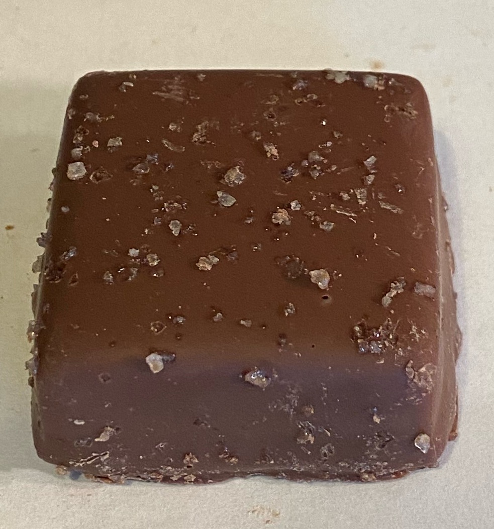 Order 1 Lb. Milk with Sea Salt Caramel food online from Rocky Mountain Chocolate Factory store, Redondo Beach on bringmethat.com