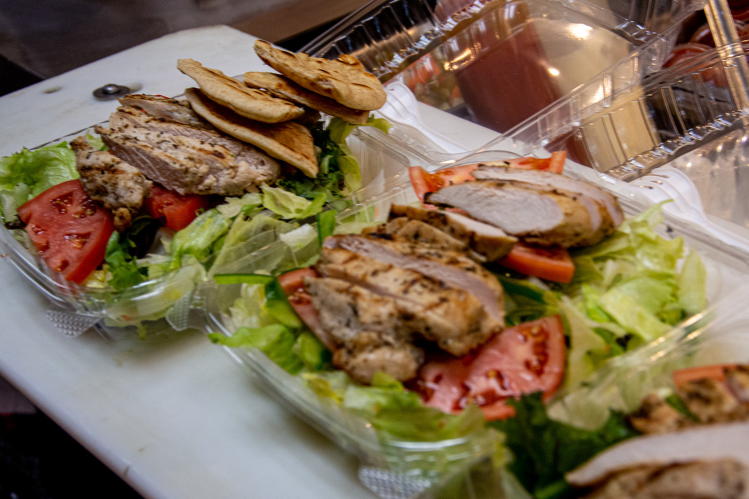 Order Grilled Chicken Breast Salad food online from Bill's Place store, La Grange Park on bringmethat.com