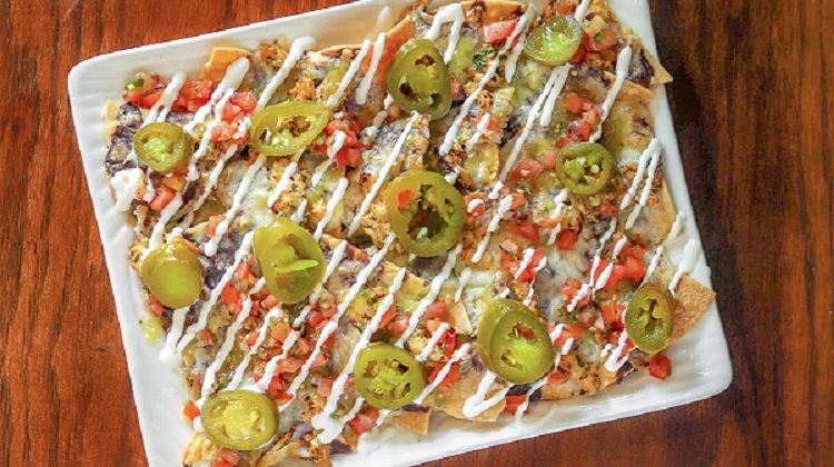 Order Nachos food online from River Rock Taproom store, Sunnyvale on bringmethat.com