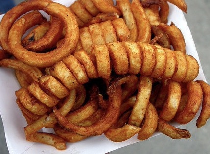 Order Curly Fries food online from NY Grill & Deli - Rivington St. store, New York on bringmethat.com