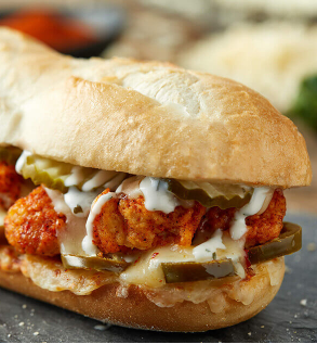 Order Hot Chicken Sub food online from Donatos Pizza store, Owensboro on bringmethat.com
