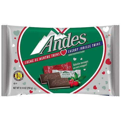 Order Andes Valentine's Mint Candy - 9.14 oz food online from Walgreens store, Woodway on bringmethat.com