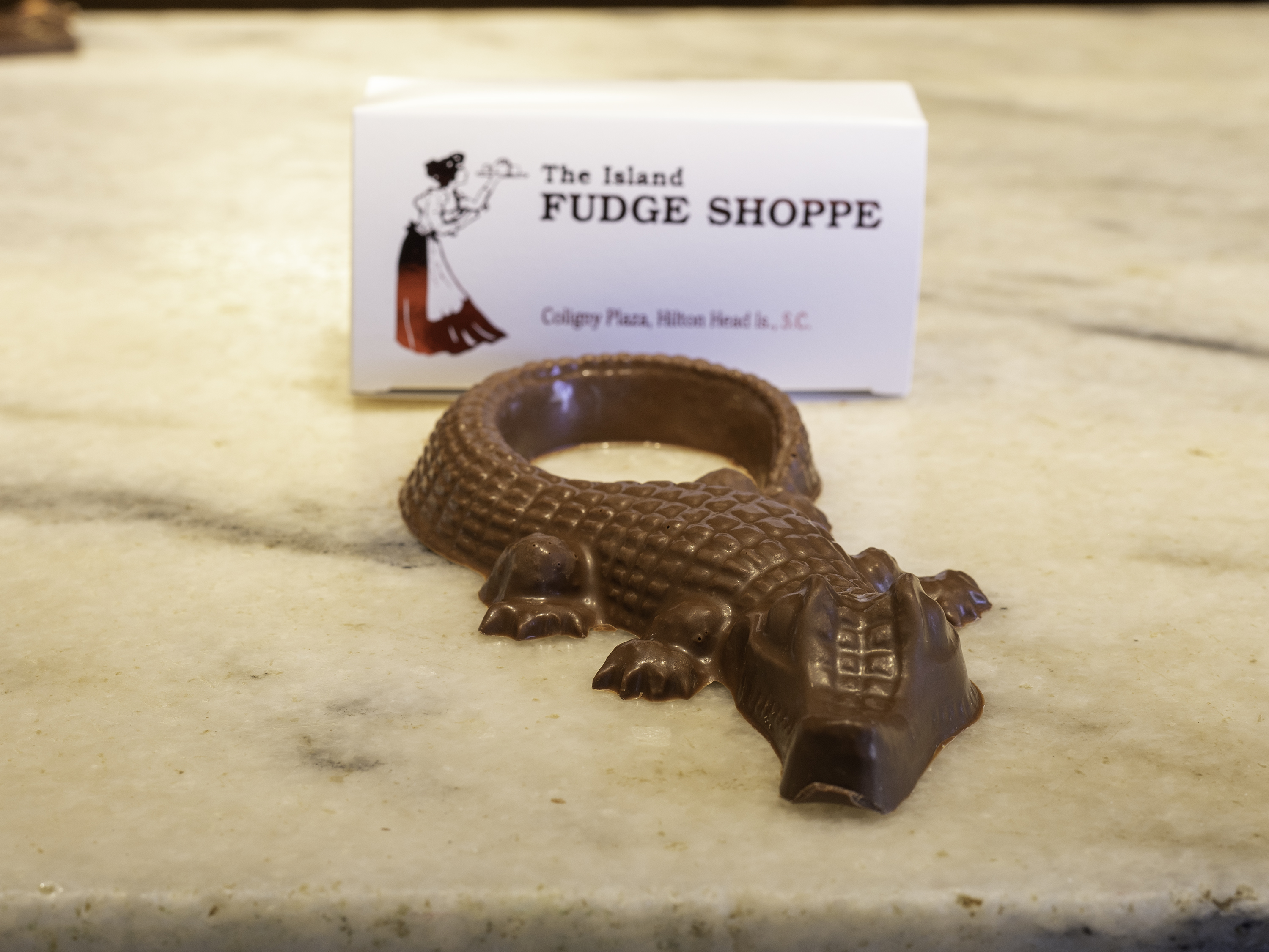 Order a. Large Alligators Chocolate Mold food online from The Island Fudge Shoppe store, Hilton Head Island on bringmethat.com