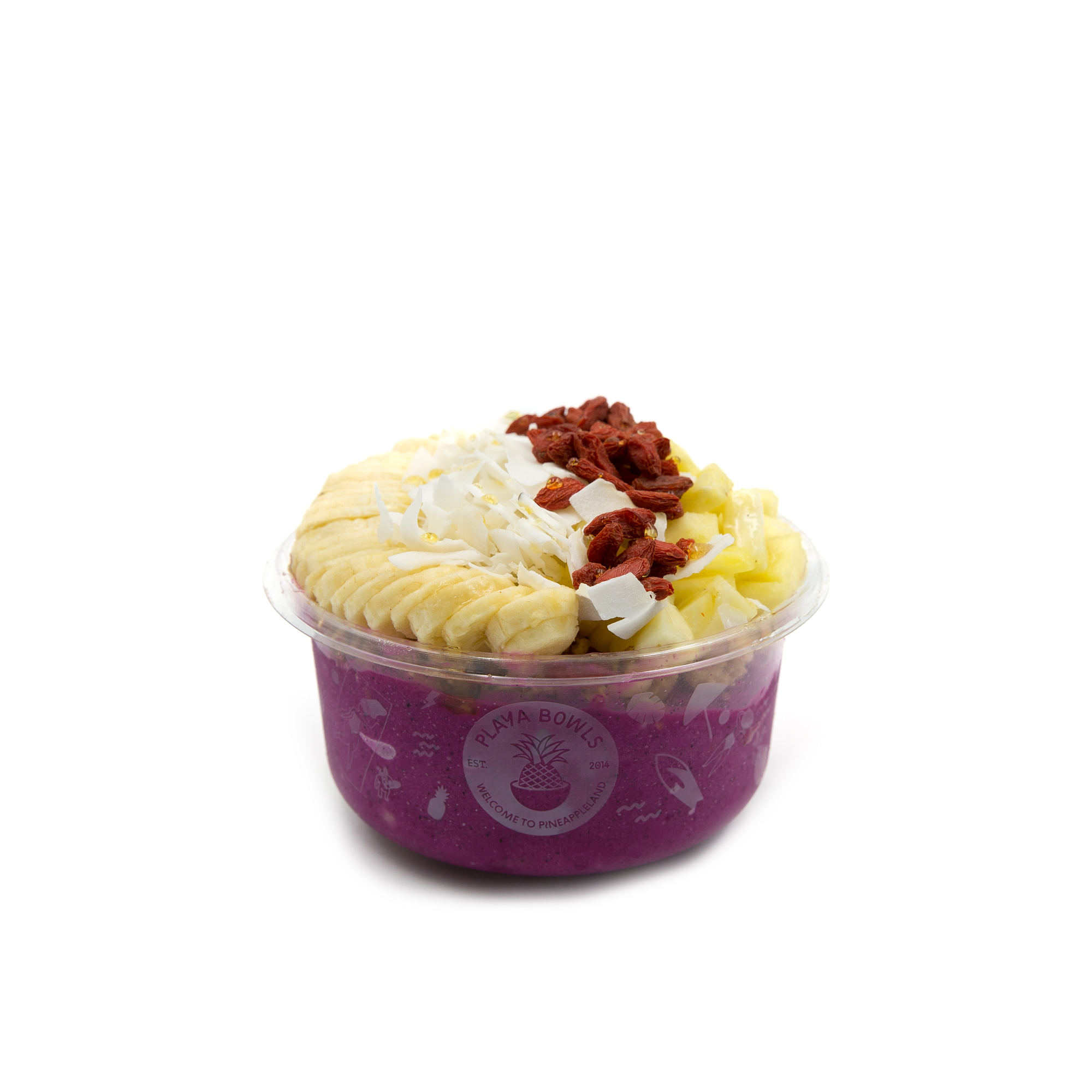 Order Goji Pitaya Bowl food online from Playa Bowls store, Pleasantville on bringmethat.com