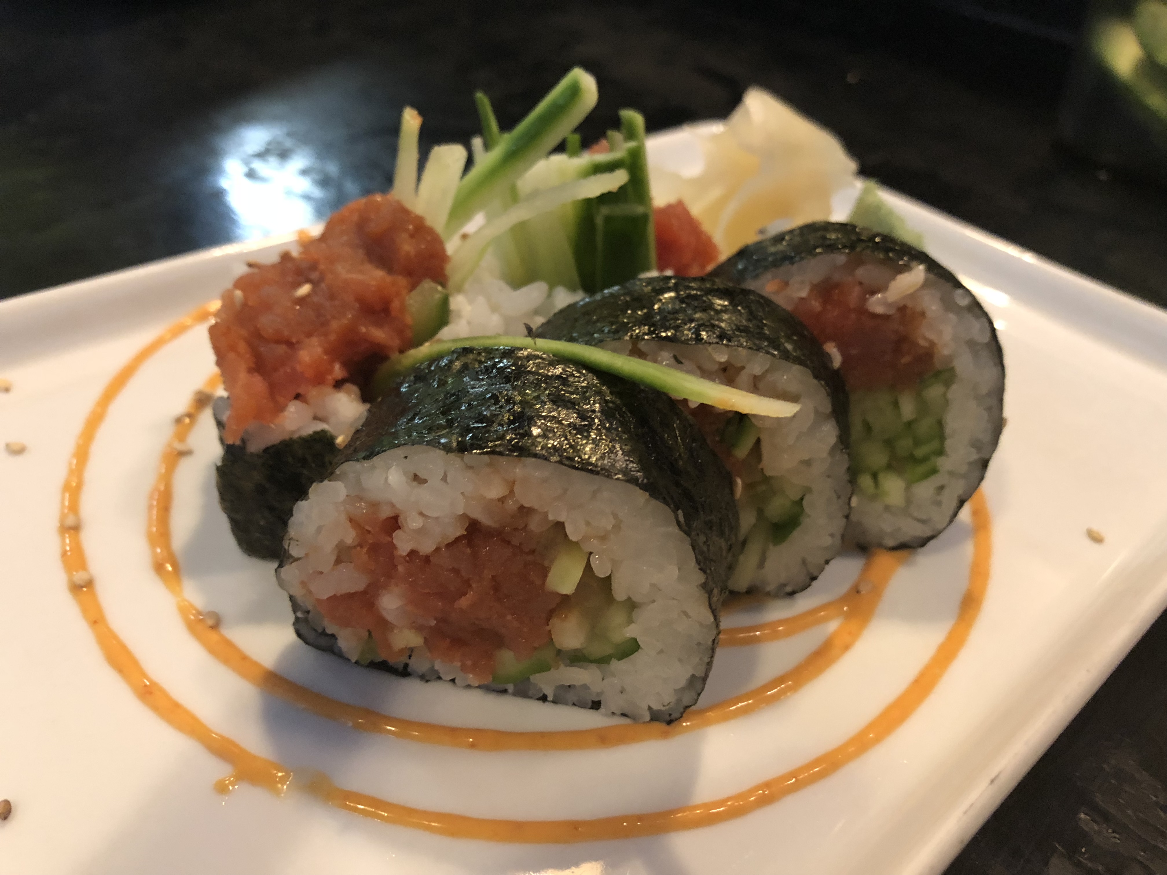 Order Spicy Tuna Roll food online from Bangkok Belly - Norwood Park store, Chicago on bringmethat.com