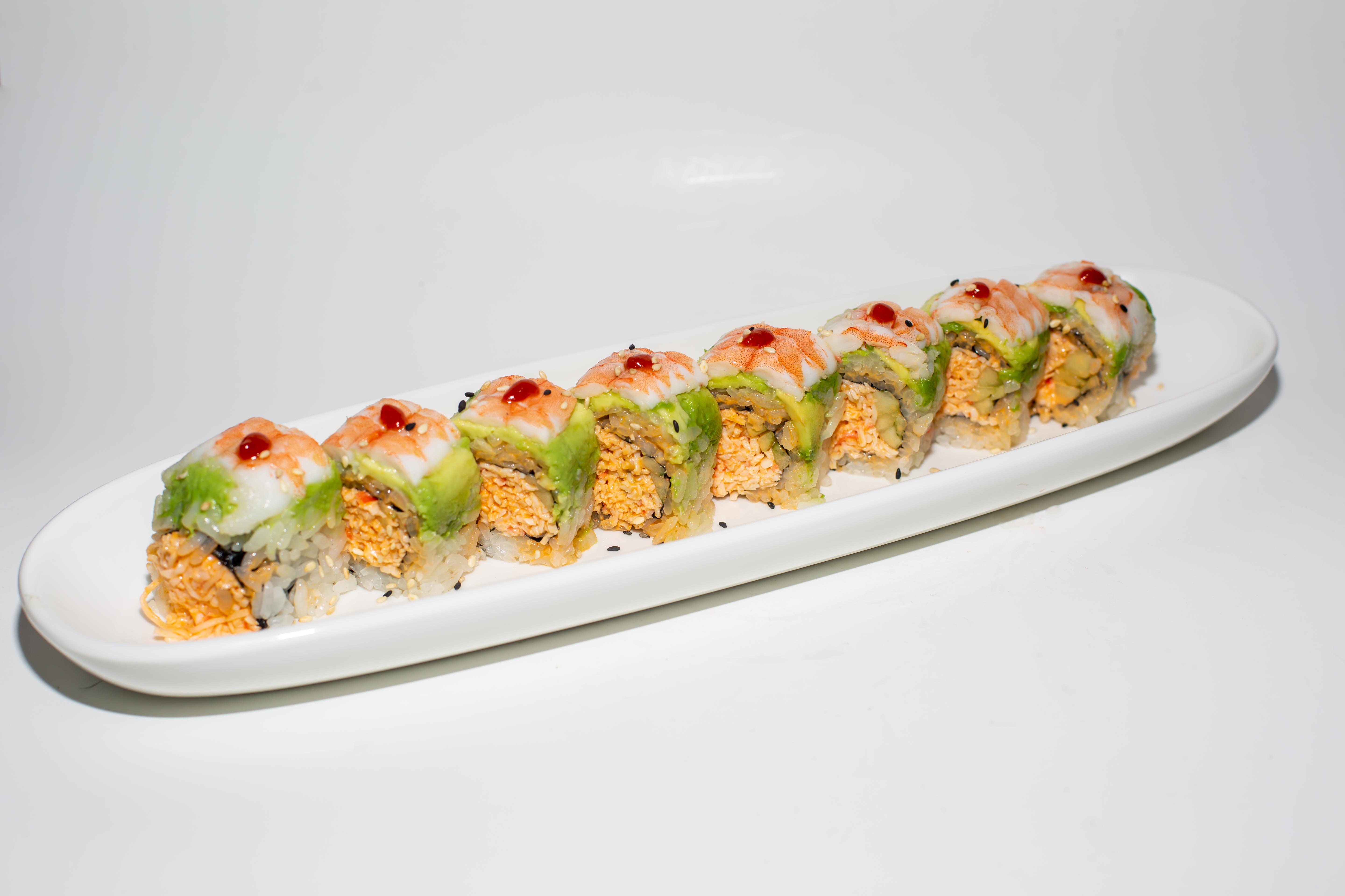 Order New Mexican Roll food online from C Rolls Sushi store, Dallas on bringmethat.com