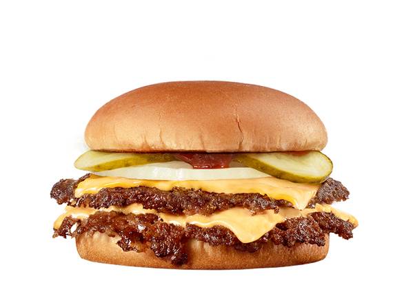 Order Double Steakburger Double Cheese food online from Steak n Shake store, Covington on bringmethat.com