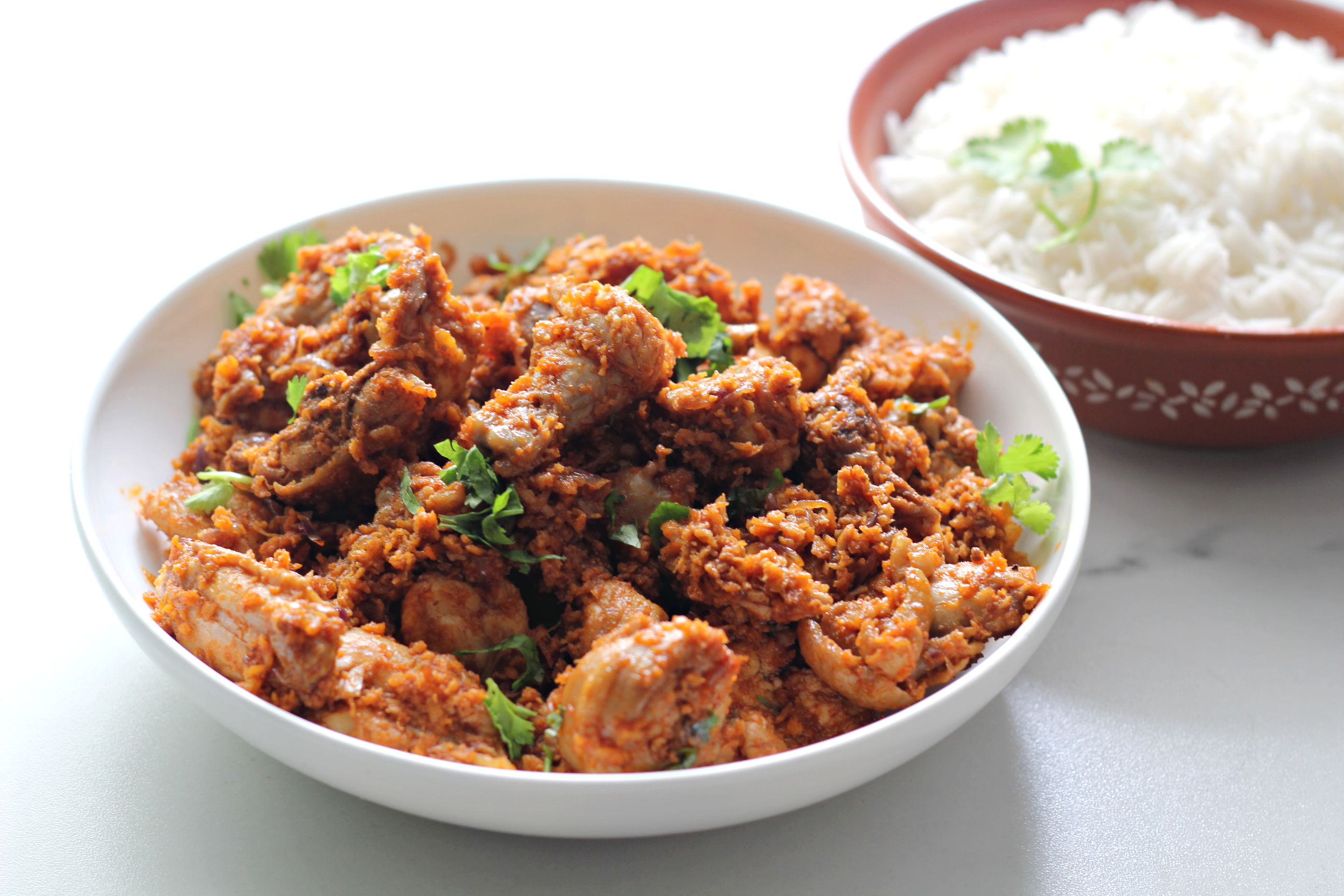 Order Chicken Sukka food online from Chef of India store, Jersey City on bringmethat.com