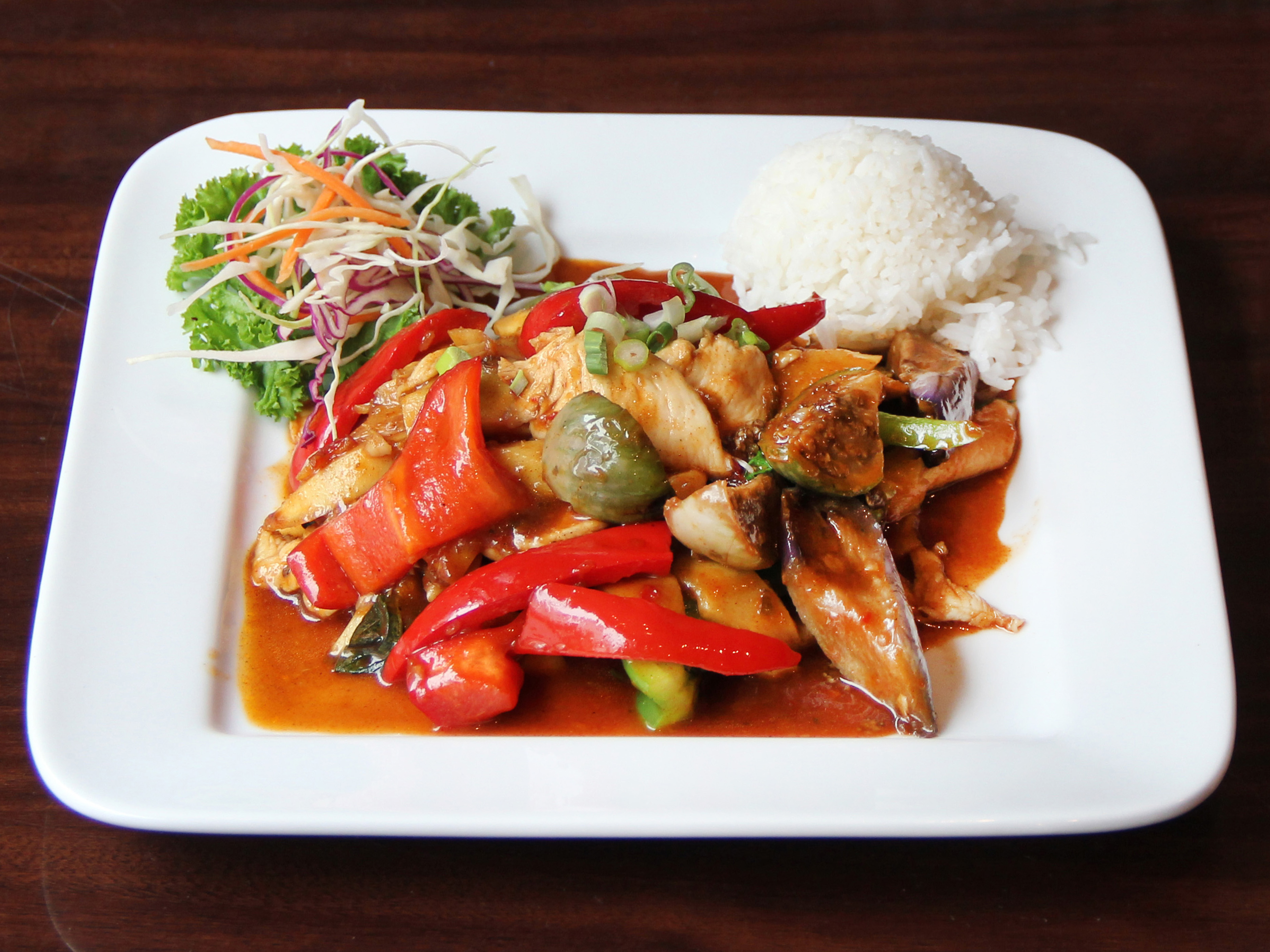 Order Eggplant food online from Circles Thai Collingswood store, Collingswood on bringmethat.com