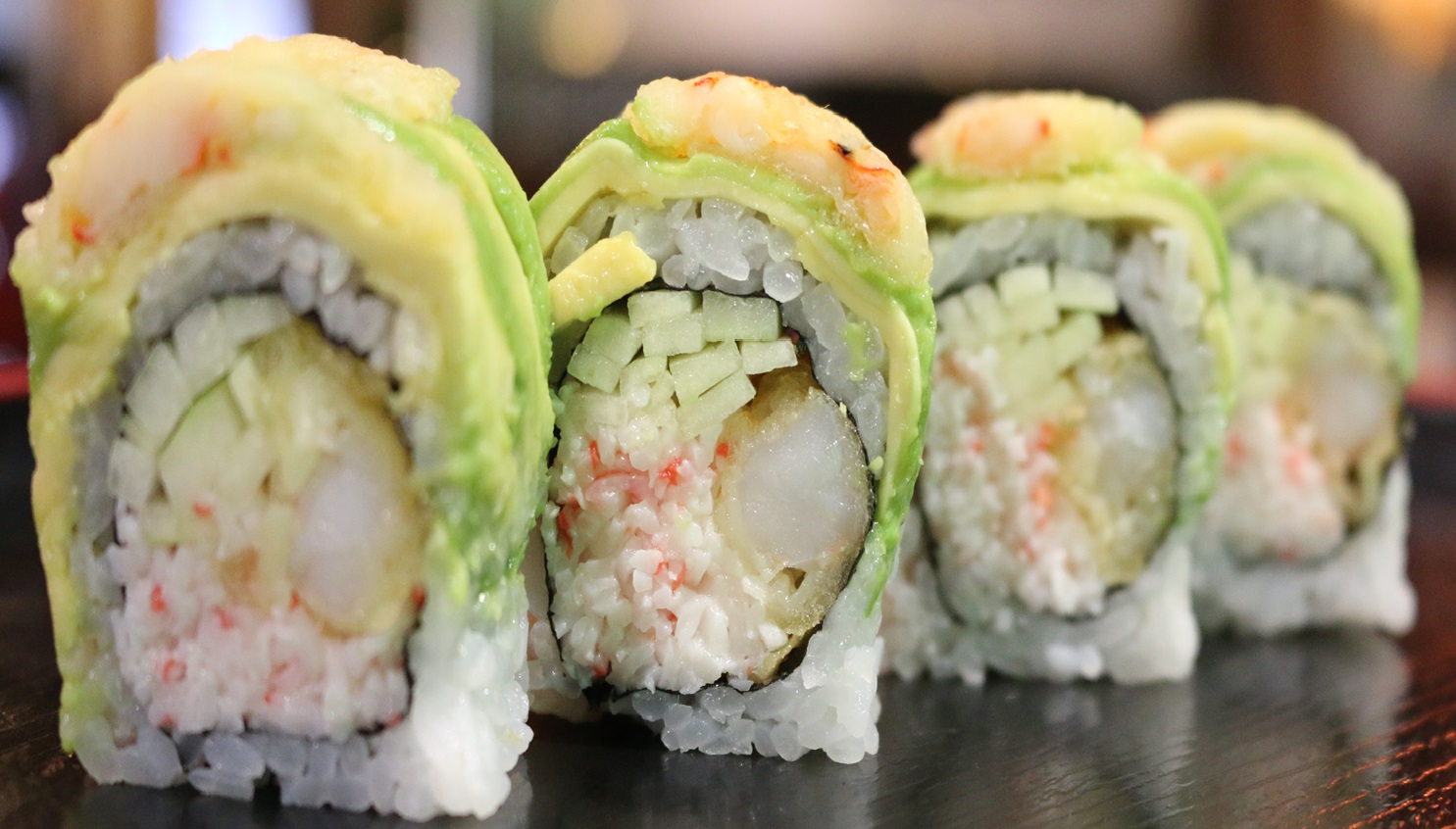 Order St. Patrick Roll food online from Kaze Sushi & Hibachi store, Mesquite on bringmethat.com