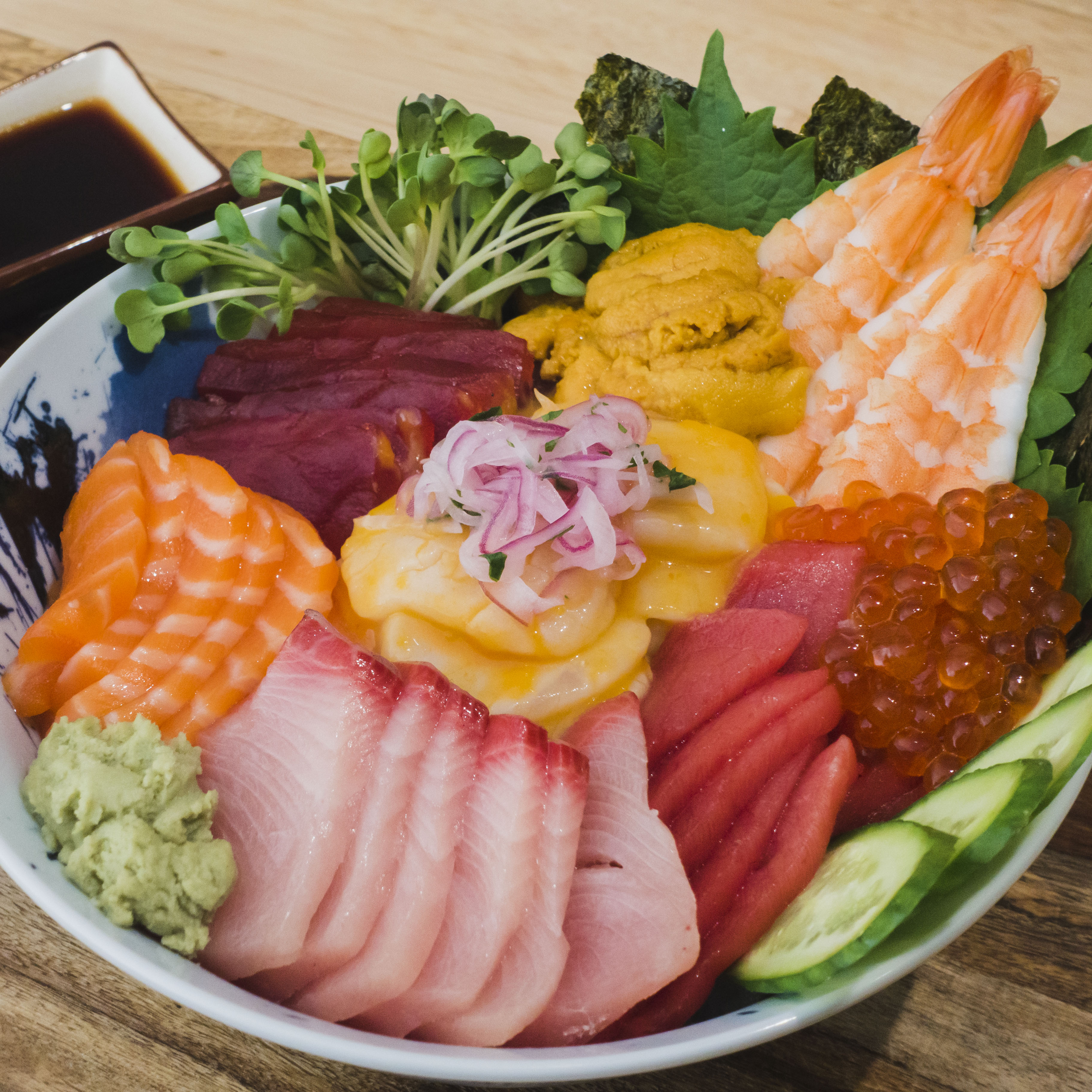 Order Special Chirashi Don food online from Sushi Xuan store, Albuquerque on bringmethat.com