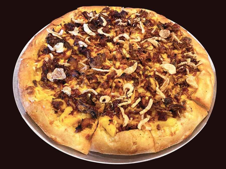 Order Personal Smokehouse Mac & Cheese Pizza food online from B.C. Pizza store, Traverse City on bringmethat.com