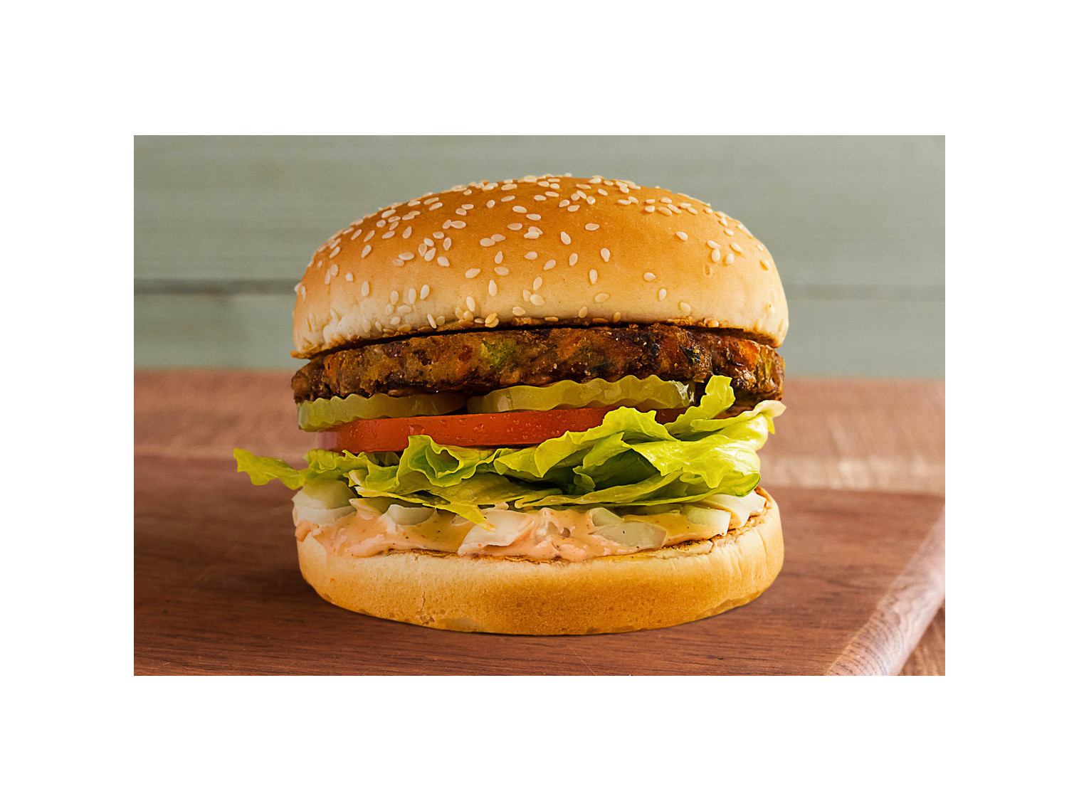 Order Veggie Burger food online from Farmer Boys store, Lancaster on bringmethat.com