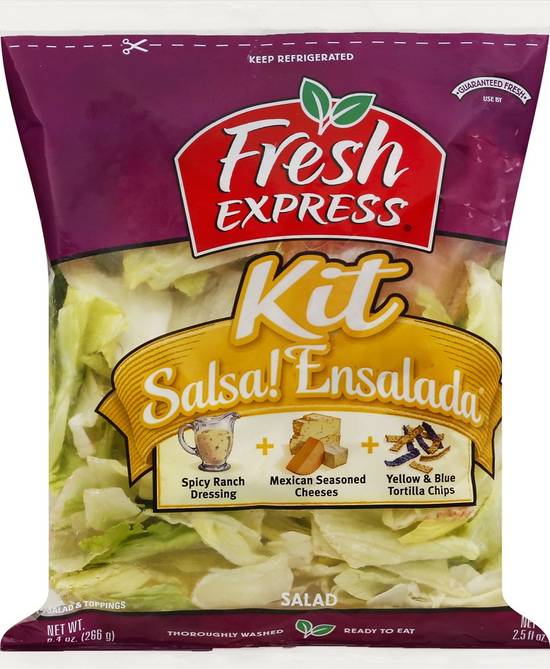 Order Fresh Express · Salsa Salad Kit (11.9 oz) food online from Safeway store, Turlock on bringmethat.com