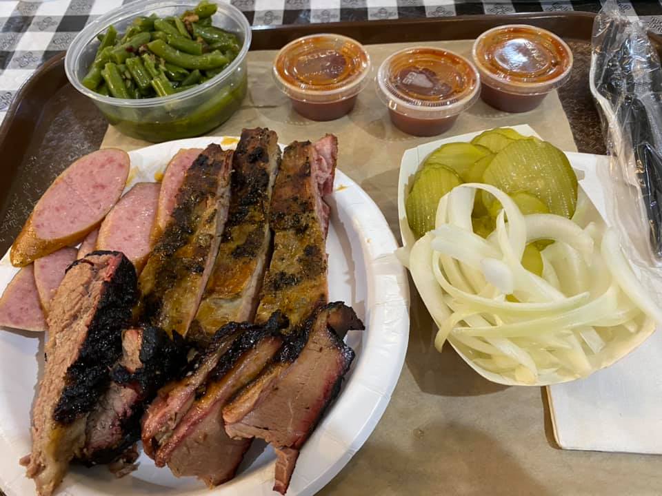 Order Rib Plate food online from Bubba Bbq And Steakhouse store, Ennis on bringmethat.com