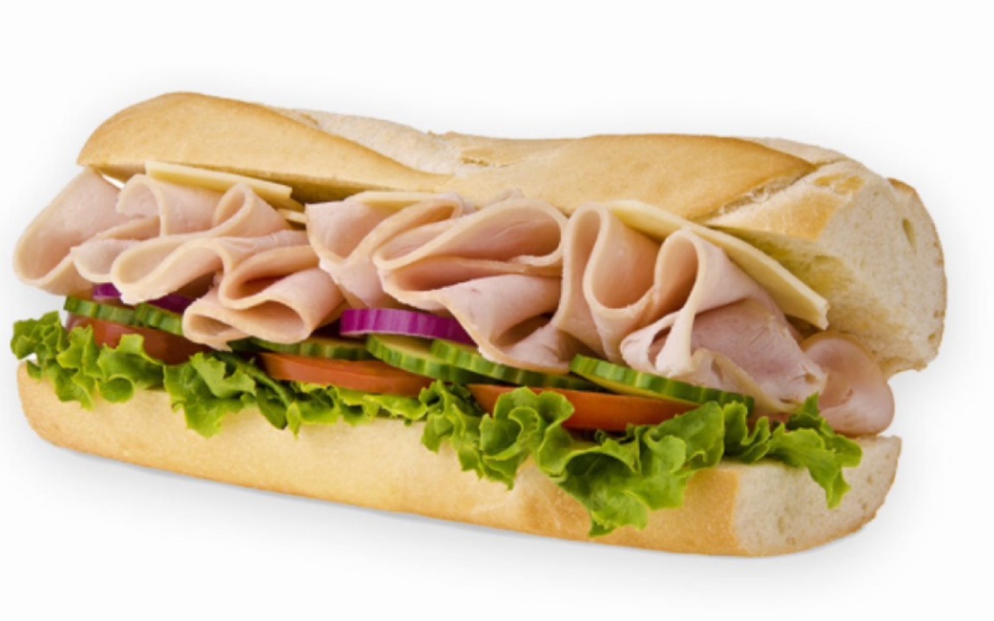 Order 5. Turkey Sub food online from Donna Pizza store, Palisades Park on bringmethat.com