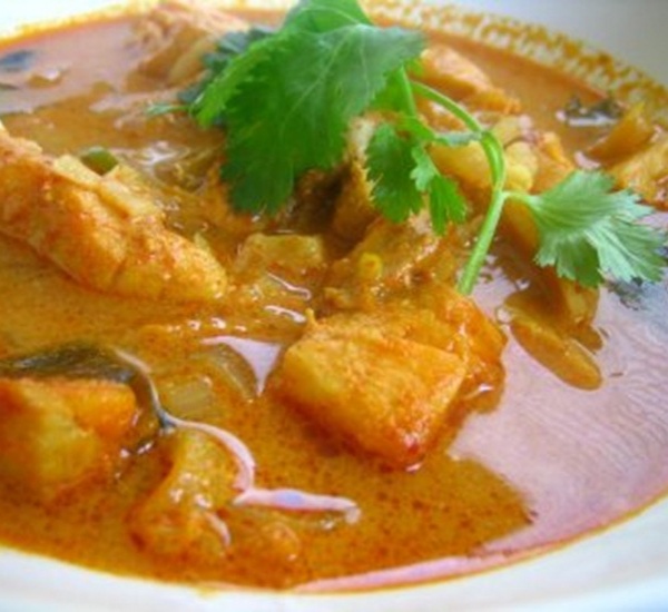 Order Fish Curry food online from Indian Domino's Pizza store, San Francisco on bringmethat.com