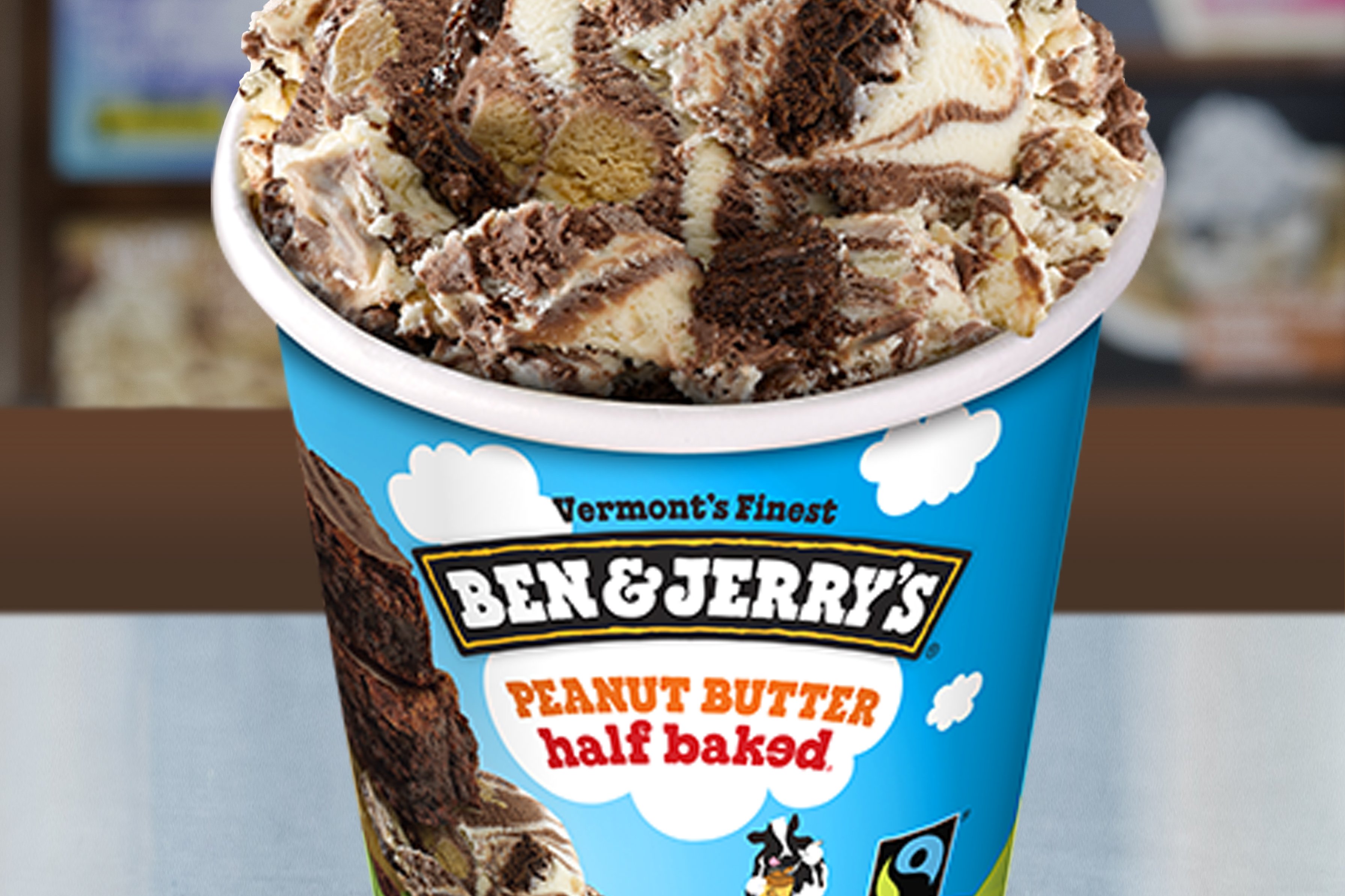 Order Peanut Butter Half Baked food online from Ben & Jerry's store, Plano on bringmethat.com
