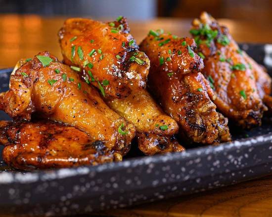 Order Grilled Wings food online from The Bronson Bierhall store, Arlington on bringmethat.com