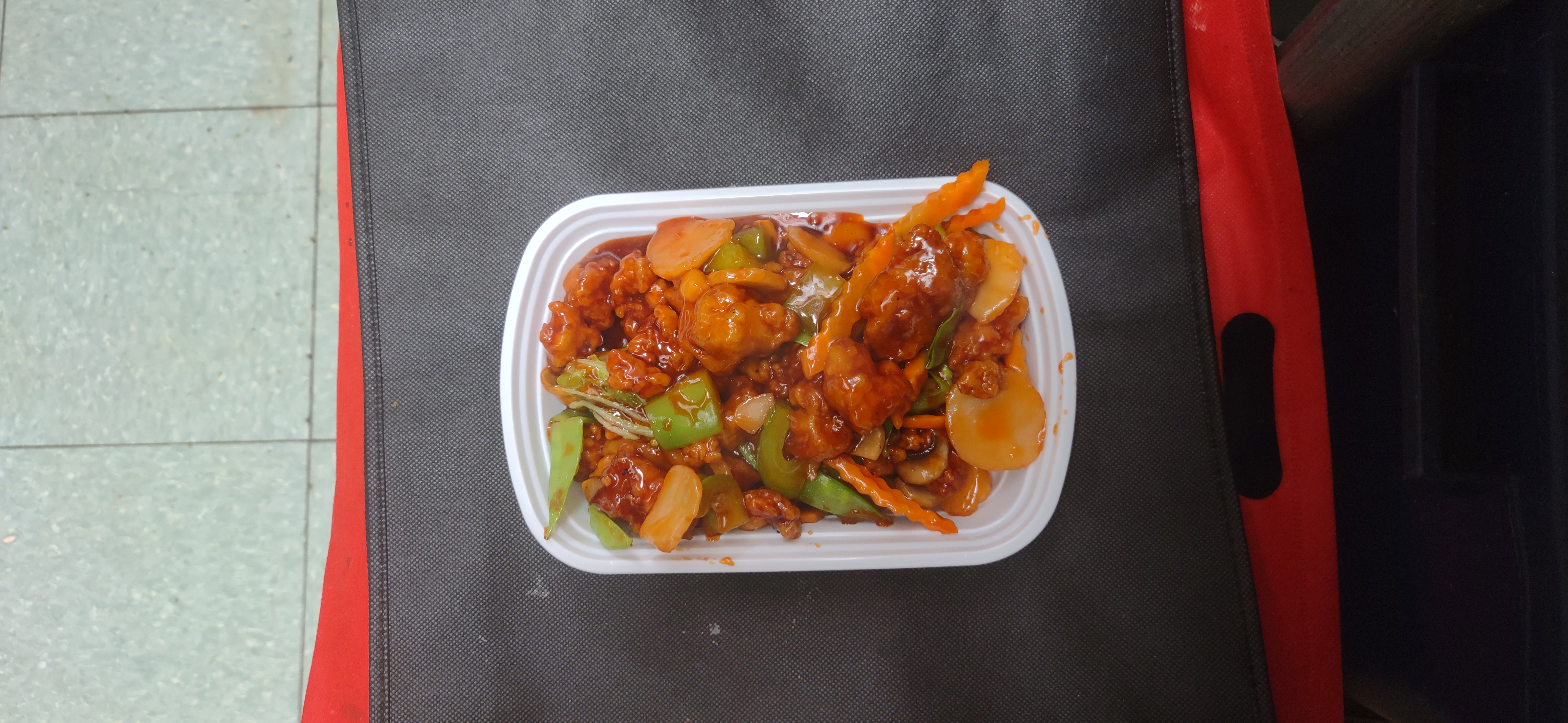 Order 69D. Empress Chicken  food online from China Wok store, Lima on bringmethat.com