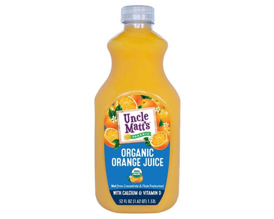 Order Uncle Matt's Organic Orange Juice (Not From Concentrate Flash Pasteurized) food online from Bel Clift Market store, SF on bringmethat.com