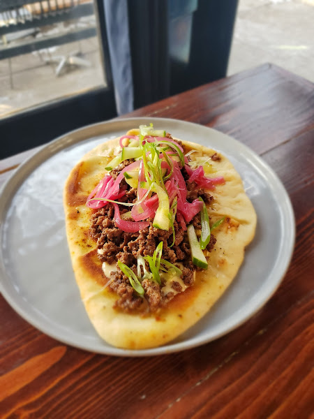 Order Lamb Naan food online from Aj Hudson's Public House store, Chicago on bringmethat.com