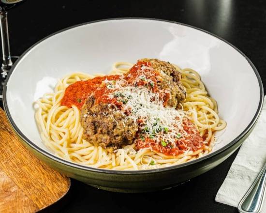 Order Spaghetti & Meatballs food online from Anthony's Eatalian store, Dallas on bringmethat.com