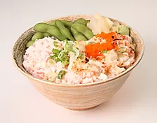 Order Baked Scallop Sushi Bowl food online from Fuji Grill store, Orange on bringmethat.com