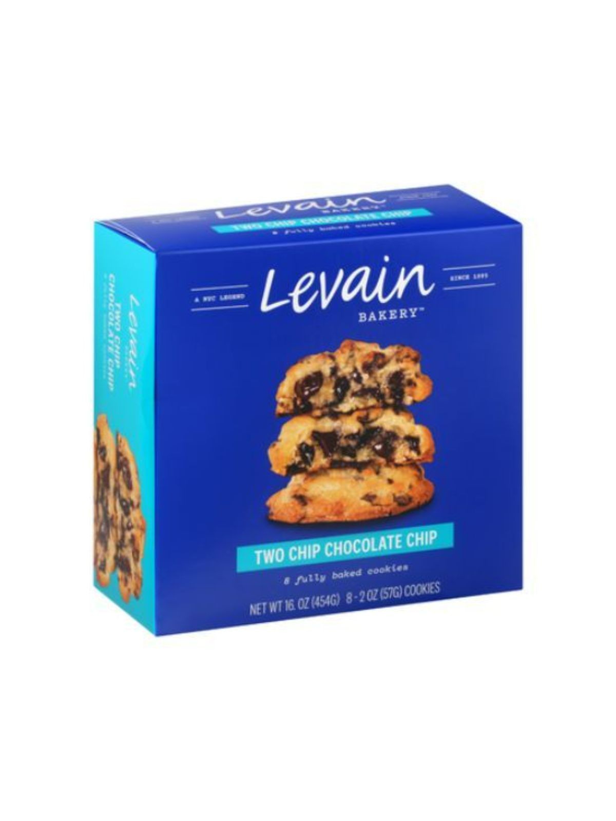 Order Levain Bakery Two Chip Chocolate Chip Ready to Bake Cookies (8 count) food online from Stock-Up Mart store, Marietta on bringmethat.com