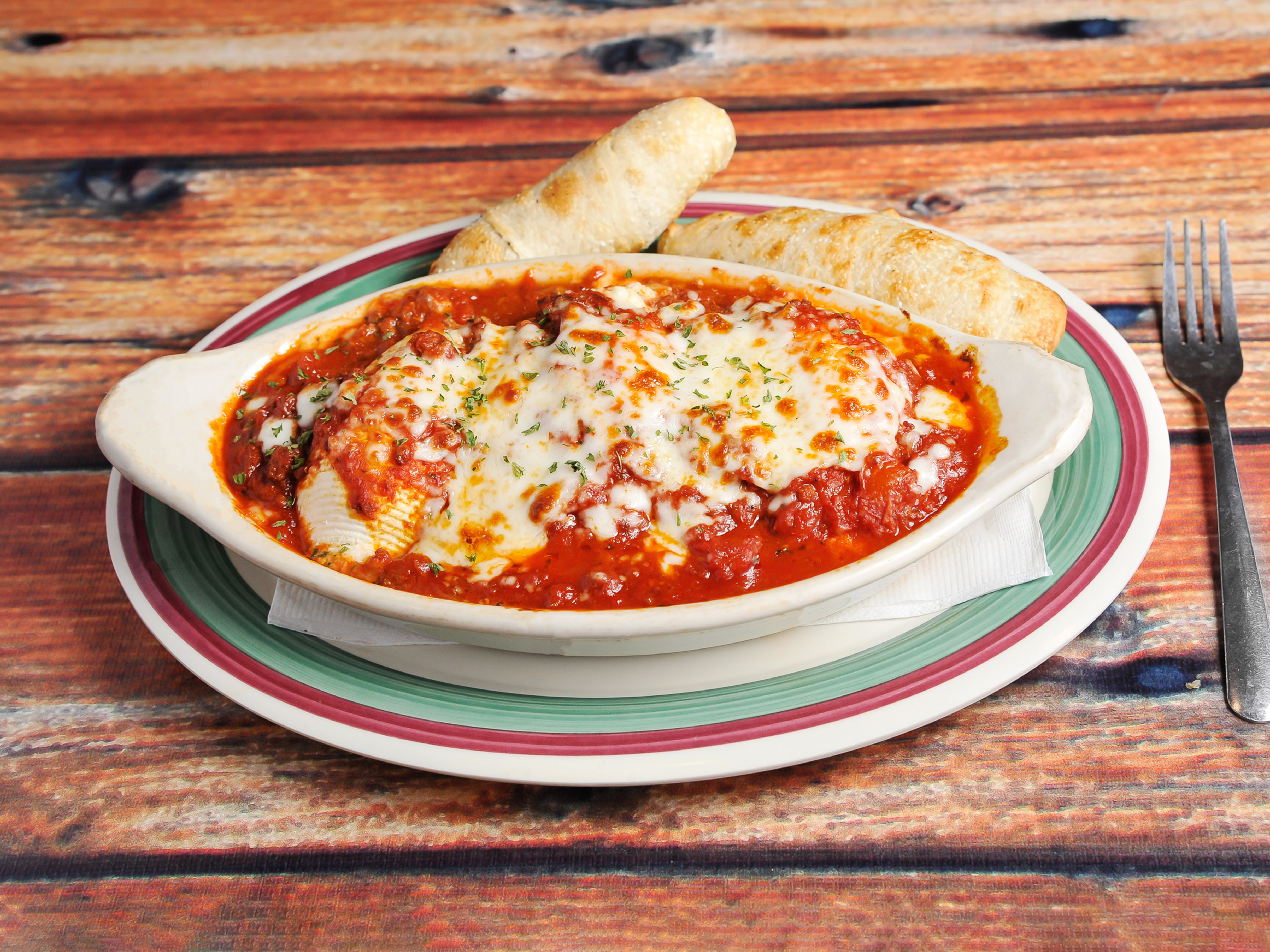 Order Baked Stuffed Shells food online from Partners II Pizza store, Fayetteville on bringmethat.com