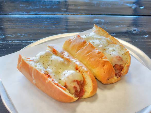 Order 5. Meatball Hot Sub Sandwich food online from Pacific Pizza store, Poway on bringmethat.com