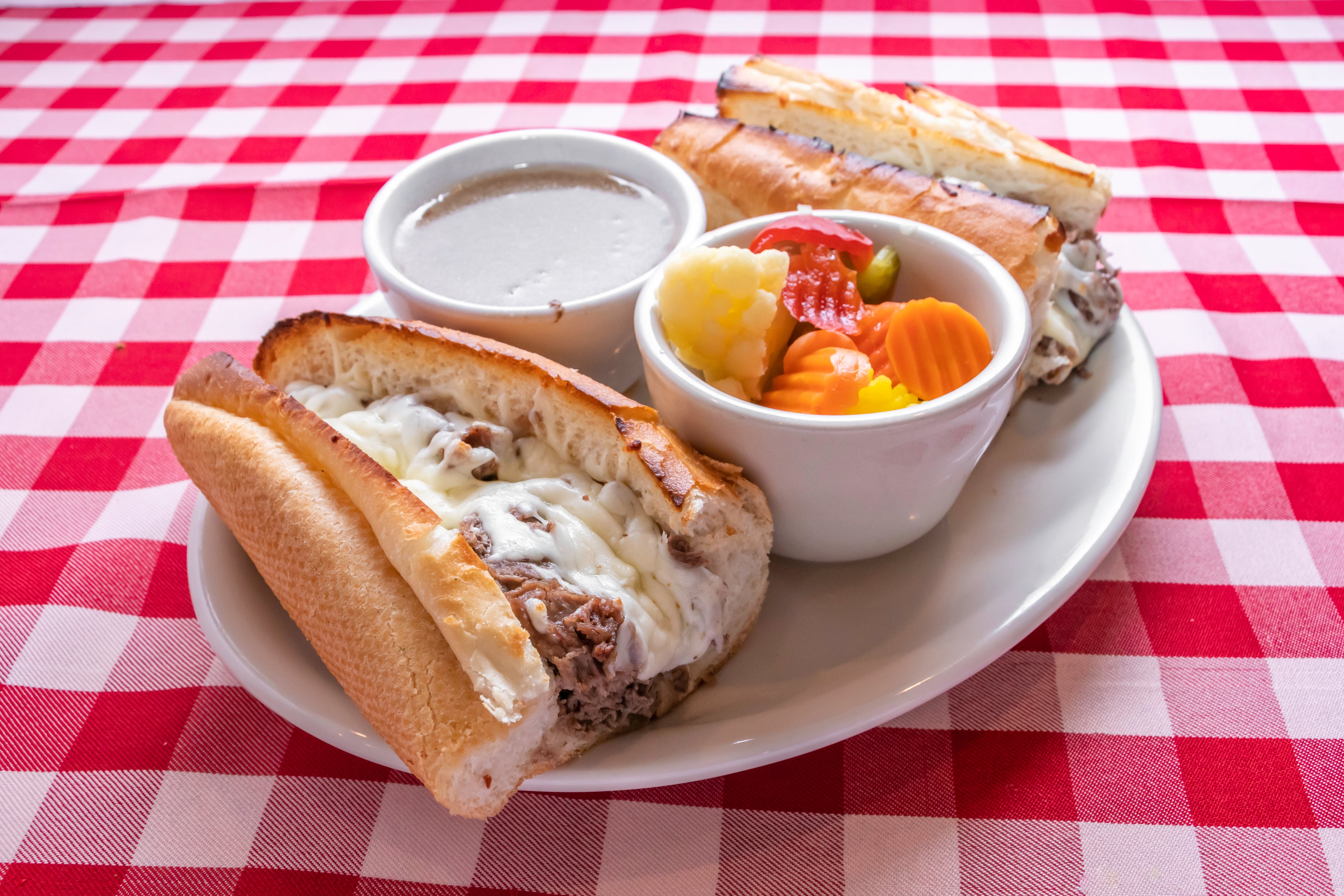 Order Chicago Beef Sandwich - Sandwich food online from Lasagna House III store, Houston on bringmethat.com