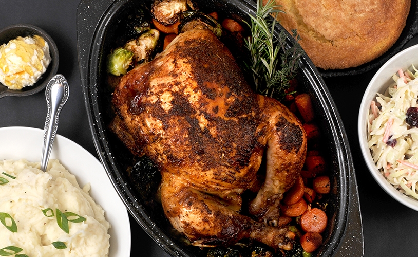 Order Rotisserie Chicken Family Pack food online from Austin's American Grill store, Fort Collins on bringmethat.com