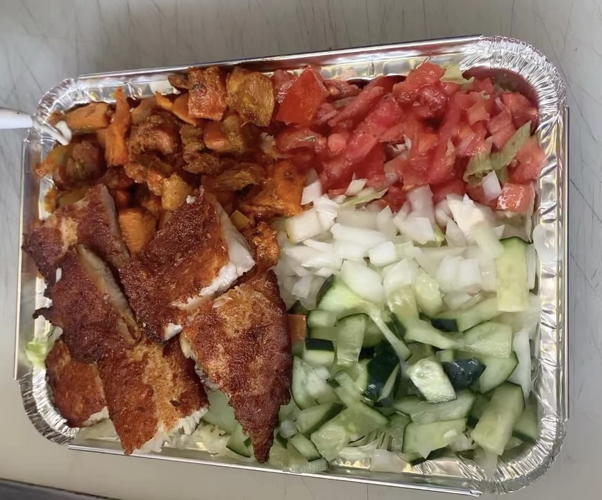 Order 2. Chicken over Salad food online from Bucks Gyro Food Truck store, Warminster on bringmethat.com
