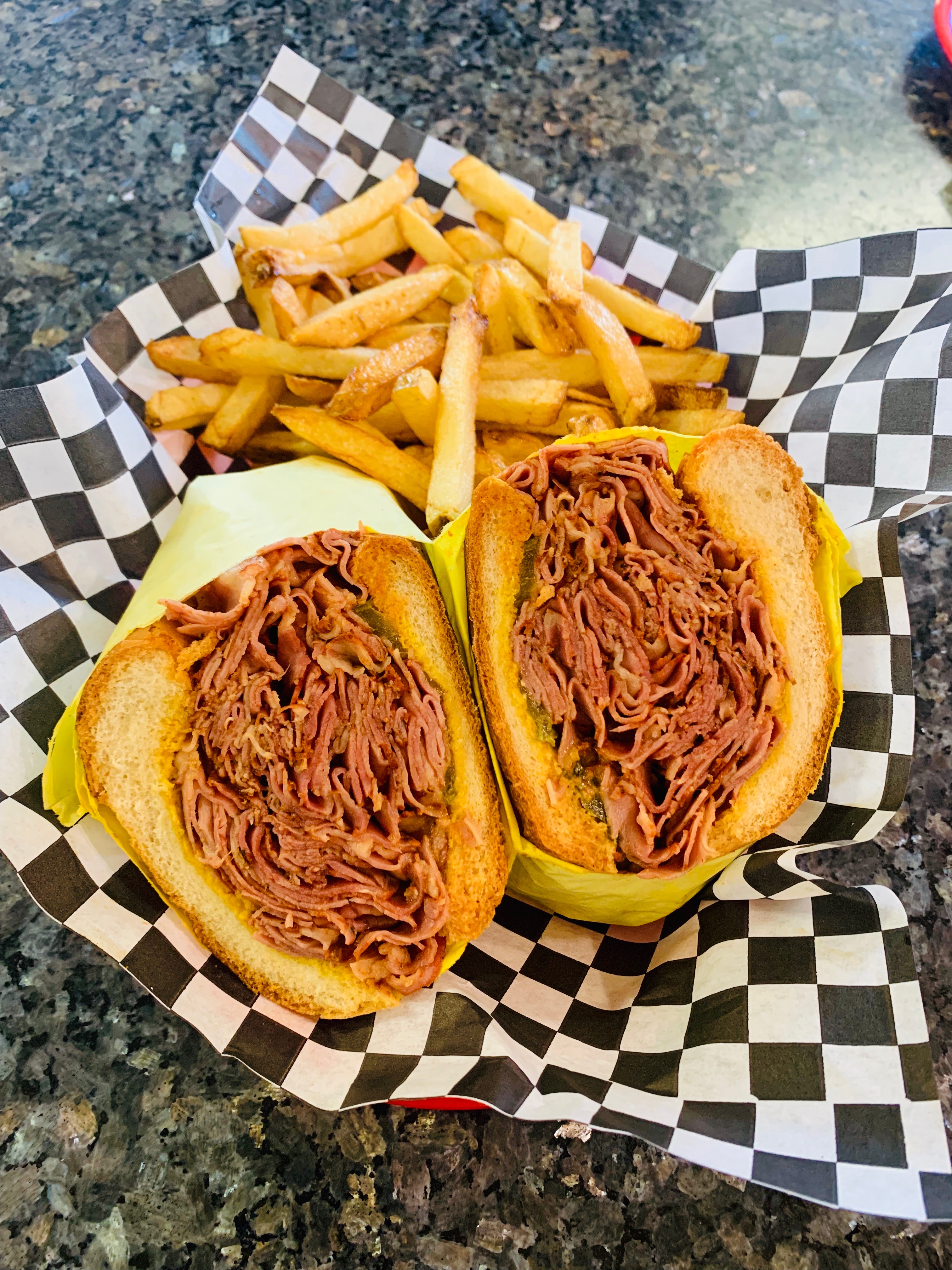 Order Andy's Pastrami Sandwich food online from Andy's #4 Burgers store, Indio on bringmethat.com