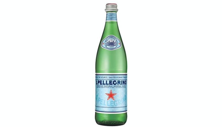 Order S. Pellegrino Sparkling Natural Mineral Water food online from Pokeworks store, Paramus on bringmethat.com